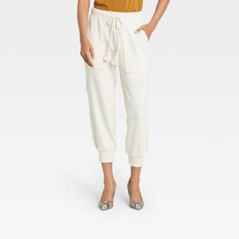 Who What Wear High-Rise Ankle Length Sweatpants